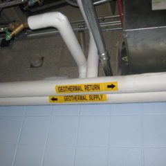 Geothermal pipes