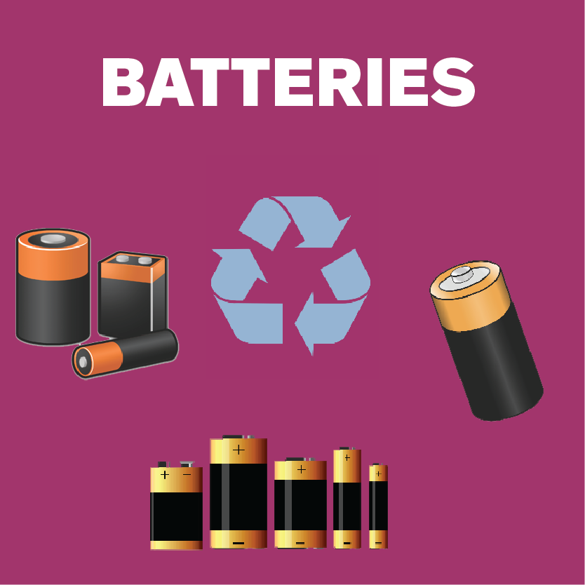 Batteries can be recycled at UIC
