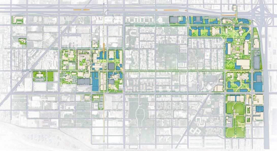 Campus Master Plan Illustrative Map