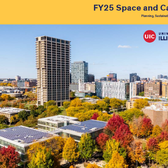 FY25 Space and Capital Plan report cover